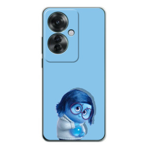 Чехол Головоломка для OPPO Reno 11F - (AlphaPrint) (Печаль)