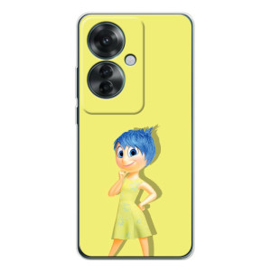 Чехол Головоломка для OPPO Reno 11F - (AlphaPrint) (Радость)