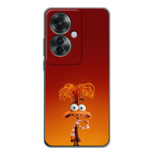 Чехол Головоломка для OPPO Reno 11F - (AlphaPrint) (Тревожность)
