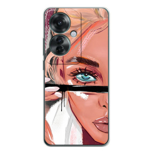 Чехол с печатью для OPPO Reno 11F - (Мода) (AlphaPrint)