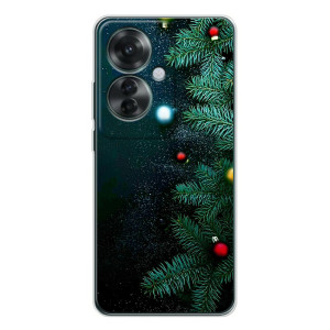 Чехол Новогодняя Елка на OPPO Reno 11F (Елка)