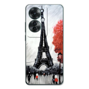 Чохол Ейфелева Вежа OPPO Reno 11F - (AlphaPrint)