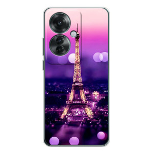 Чехол с Эйфелевой башней на OPPO Reno 11F (Париж башня)