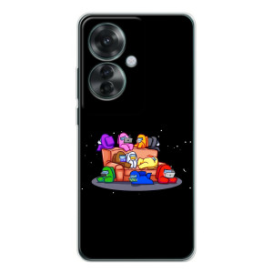 Чехол Амонг Ас для OPPO Reno 11F (AlphaPrint)