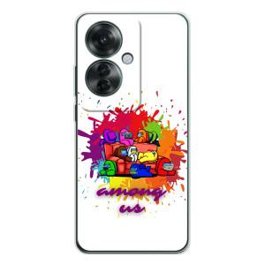Чехол Амонг Ас для OPPO Reno 11F (AlphaPrint)