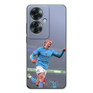 Чехол с картинкой Эрлинг Холанд на OPPO Reno 11F – Гол Холанда