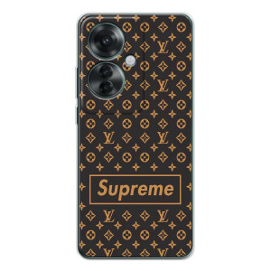 Чехол для OPPO Reno 11F с картинкой Supreme (AlphaPrint)