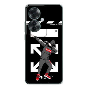 Чехол для OPPO Reno 11F с картинкой Supreme (AlphaPrint)