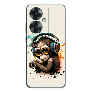 Чехол с Обезьянами OPPO Reno 11F - (AlphaPrint)