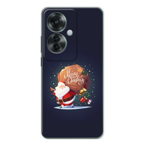 Чехол Санта Клаус для OPPO Reno 11F (Подарки от Санты)