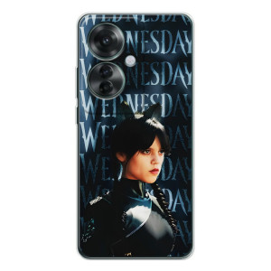 Чехлы Венсдей на OPPO Reno 11F Уэнсдей (AlphaPrint)