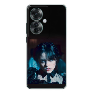 Чехлы Венсдей на OPPO Reno 11F Уэнсдей (AlphaPrint)