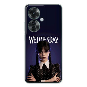 Чехлы Венсдей на OPPO Reno 11F Уэнсдей (AlphaPrint)