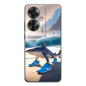 Чехол с мемом Тралалело тралала на OPPO Reno 11F