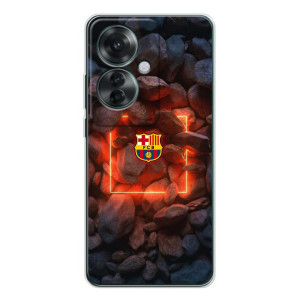 Чехол с картинкой ФК Барселона на ОППО Рено 11Ф (FC Barcelona)