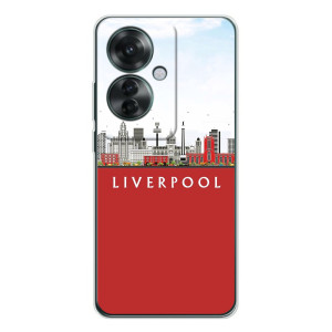 Чехол с картинкой ФК Ливерпуль на ОППО Рено 11Ф (Город Liverpool)