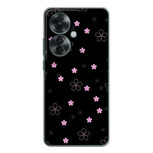 Чохол з розовим принтом для OPPO Reno 11F