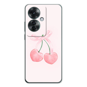 Чохол з розовим принтом для OPPO Reno 11F