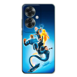 Чехол с принтом Фантастическая четверка для OPPO Reno 11F