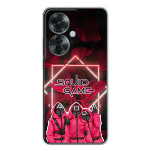 Чехол Гра в кальмара для OPPO Reno 11F