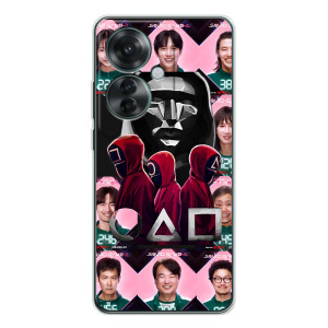 Чехол Гра в кальмара для OPPO Reno 11F