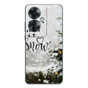 Новогодние, Праздничные Чехлы для OPPO Reno 11F - 2024 год