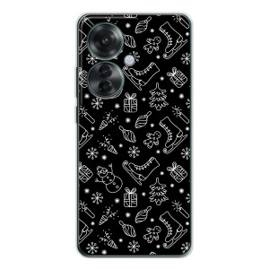 Новогодние, Праздничные Чехлы для OPPO Reno 11F - 2024 год