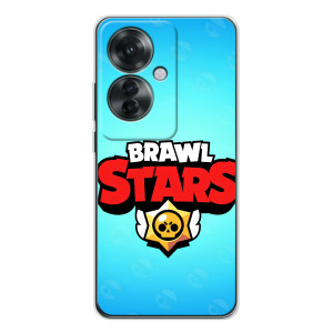 Силиконовый Чехол на OPPO Reno 11F с картинкой Brawl Stars (Бравл Старс)