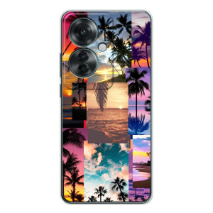 Силіконовий чохол з КАРТИНКАМИ літо для OPPO Reno 11F (AlphaPrint)