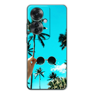 Силіконовий чохол з КАРТИНКАМИ літо для OPPO Reno 11F (AlphaPrint)