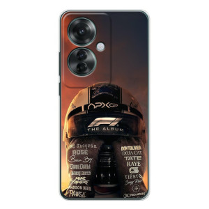 Чехол с прнтом Формула 1 на OPPO Reno 11F