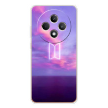 Чехлы BTS для OPPO Reno 12 F (AlphaPrint) (BTS логотип)
