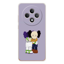 Чехлы для OPPO Reno 12 F - Bearbrick Louis Vuitton (PREMIUMPrint) (Дружба Беарбрик)