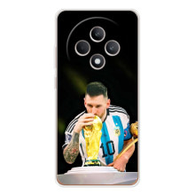 Чехлы для OPPO Reno 12 F (Leo чемпион) (AlphaPrint) (Кубок Месси)