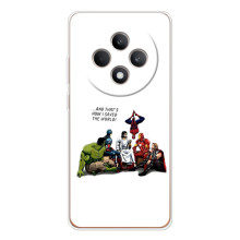 Чохли для OPPO Reno 12 F (Для Християн) (Ісус супергерой)