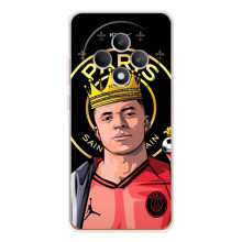 Чехол (TPU) с Футболистом на OPPO Reno 12 F (Mbappe King)