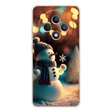 Чохли на Новий Рік OPPO Reno 12 F (Сніговик святковий)