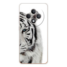 Чохли з картинкою животних OPPO Reno 12 F (Білий Тигр)