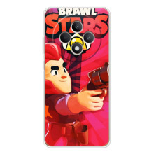 Чехол для OPPO Reno 12 F Бравл Старс (VPrint) (Дуэлянт Кольт)