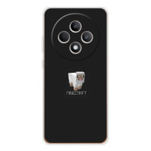 Чехол Майнкрафт на OPPO Reno 12 F (AlphaPrint) Minecraft (Овечка Майнкрафт)