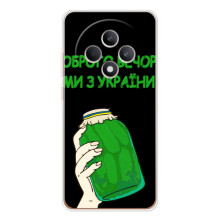 Чохол на OPPO Reno 12 F (Український дизайн) (Банка, Доброго вечора)