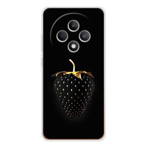 Чехол с изображением  вкусной еды для OPPO Reno 12 F – Чёрная клубника