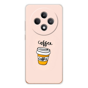 Чехол с изображением  вкусной еды для OPPO Reno 12 F – Кружка кофе