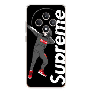Чехол для OPPO Reno 12 F с картинкой Supreme (AlphaPrint)
