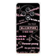 Чехол с музыкальной группой для OPPO Reno 12 F (BLACKPINK)