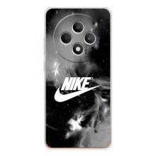 Чехол для OPPO Reno 12 F - с принтом Найк (AlphaPrint) – Лого Найк