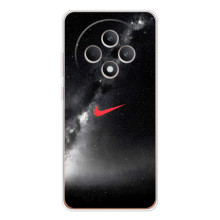 Чехол для OPPO Reno 12 F - с принтом Найк (AlphaPrint) – Найк красный