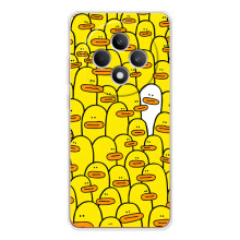 Чохол з принтом для ОППО Рено 12 Ф - (Прикольні) (AlphaPrint) (Біла уточка)