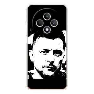 Чехол для OPPO Reno 12 F (AlphaPrint - с принтом Зеленского)