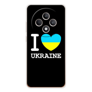 Чехол с Украинской символикой на ОППО Рено 12 Ф – I Love Ukraine